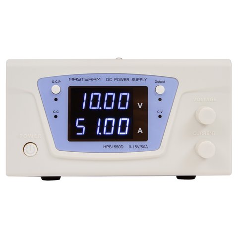 Лабораторный блок питания Masteram HPS1550D Превью 1