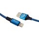 USB кабель Mechanic iData, USB тип-A, Lightning, 100 см, синий Превью 1
