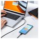 USB Cable Baseus Dynamic Series, (USB type-A, USB type C, 100 cm, 100 W, gray) #CALD000616 Preview 1
