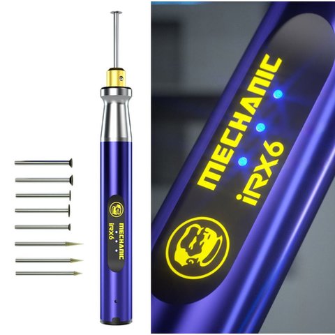 Buffing Machine Mechanic iRX6, (with nozzles, with battery) Preview 2