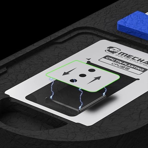 Фиксатор плат Mechanic MagTin X, с BGA-трафаретом, для очистки CPU, A10-A18 pro Превью 2