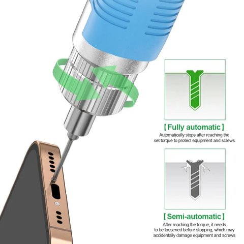 Cordless Power Screwdriver RELIFE E2, (with rotation control, Li-ion 1000mAh, 350/600/850 RPM) Preview 3