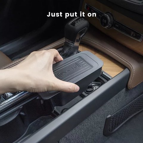 Беспроводная зарядка QI для Volvo S90/V90 2017-2021, Volvo V60/S60 2019-2021, Volvo XC60 2018-2021 г.в. Превью 3