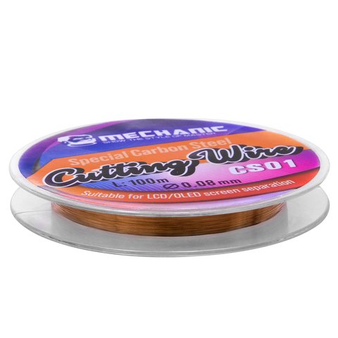 Glass Separator Wire Mechanic CS01, (0.08 mm, 100 m) Preview 1
