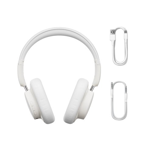 Earphones Baseus Bowie D03, (white, wireless, bluetooth 5.3) #NGTD030102 Preview 1