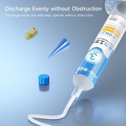 Glue JCID TP-030T, (polyurethane, transparent, quick drying, for gluing back covers, for display frames, 30 ml) Preview 10