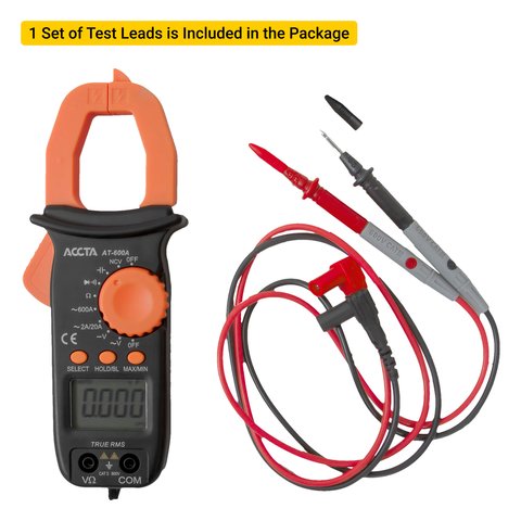 Pinza amperimétrica Accta AT-600A Vista previa  6