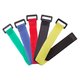 Cinta de velcro para cable, negro, 20 mm, 30 cm, cinta velcro Vista previa  4