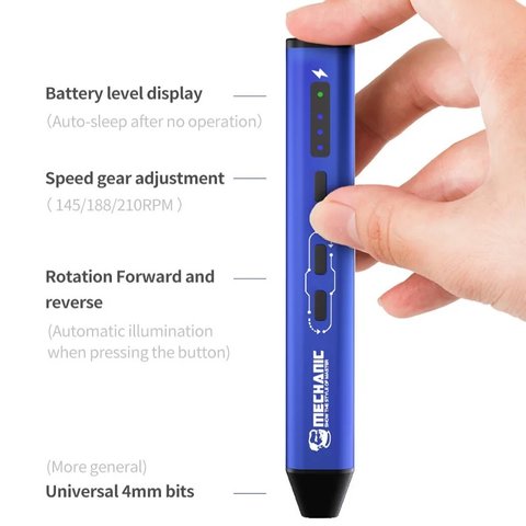 Destornillador eléctrico inalámbrico Mechanic ES480, 48 in 1 Vista previa  3