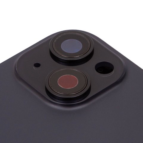 Carcasa puede usarse con iPhone 15 Plus, negro, con botones laterales,  con sujetador de tarjeta SIM, Original (PRC), EU version Vista previa  1