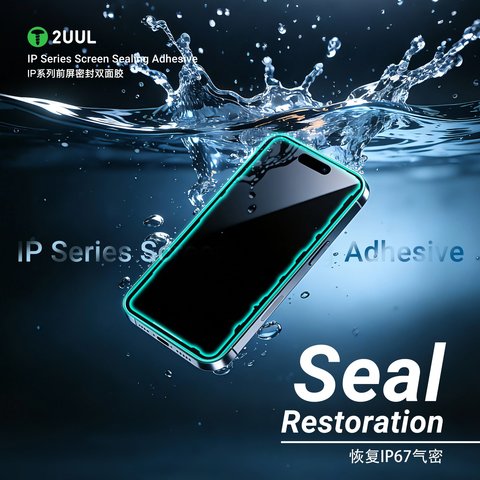 Etiqueta de pantalla 2UUL SA17 puede usarse con Apple iPhone 17, 5 uds., adhesive Vista previa  4