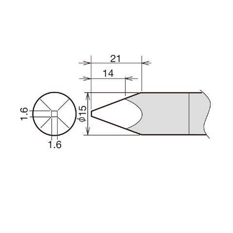 Паяльне жало Goot RX-89HRT-15A Прев'ю 1