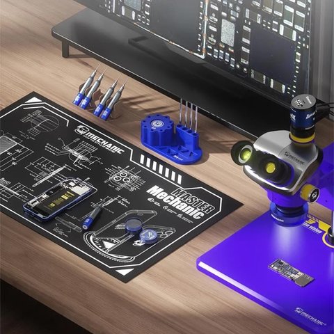 Коврик монтажный Mechanic V77, устойчив к пятнам, термостойкий, 600 мм, 350 мм Превью 4