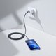 USB кабель Baseus Crystal Shine Series, USB тип-C, Lightning, 200 см, 20 Вт, чорний, #CAJY000301 Прев'ю 2