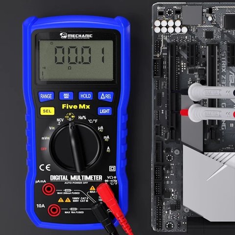 Мультиметр Mechanic Five Mx, цифровий Прев'ю 5