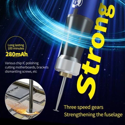 Полировочная машина Mechanic GDR2, с насадками, аккумуляторная Превью 1