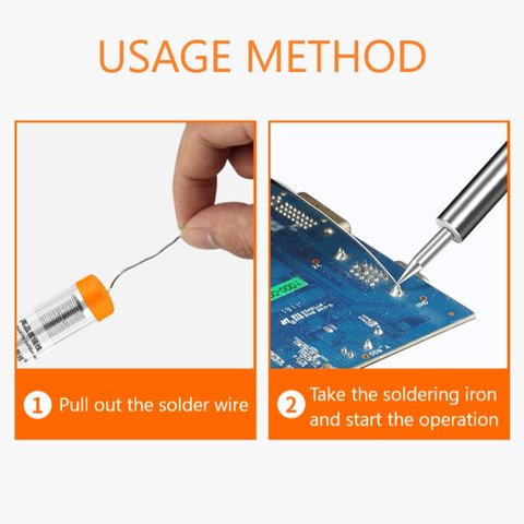 Припой Amaoe 6337-I, Sn 63% , Pb 37%, 0,6 мм, 8 м Превью 2