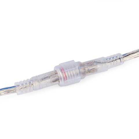 З’єднувальний 4-контактний кабель живлення для світлодіодних стрічок, male+female-роз'єм (IP65) Прев'ю 1