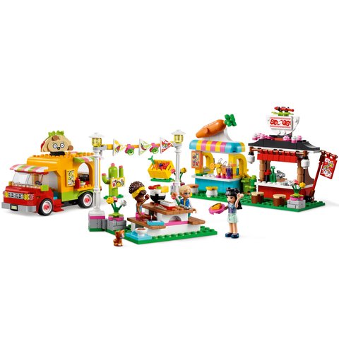 Конструктор LEGO Friends Ринок вуличної їжі (41701) Прев'ю 3