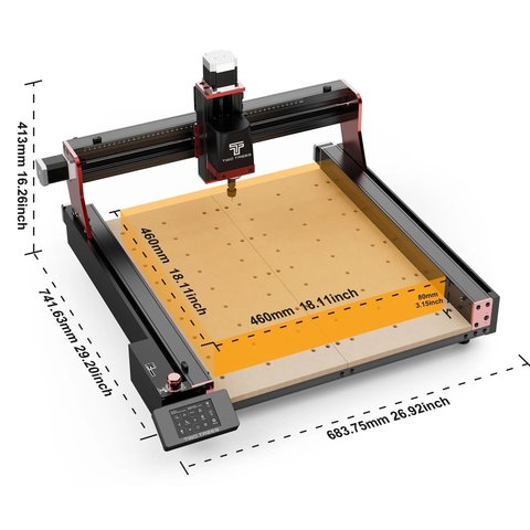 Фрезерно-гравировальный станок TwoTrees TTC450 Pro Превью 5
