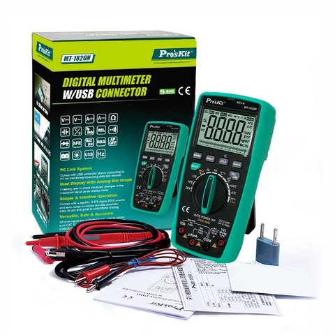 Цифровий мультиметр Pro'sKit MT-1820N Прев'ю 5