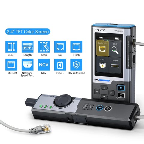 Тестер кабеля FNIRSI LPM-10A Превью 1