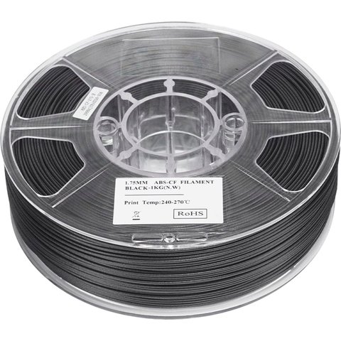 Філамент для 3D-принтера eSUN ABS-CF Black, 1 кг Прев'ю 2