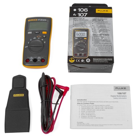 Цифровий мультиметр Fluke 107 (4367953) Прев'ю 7
