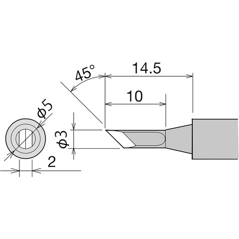 Soldering Iron Tip Goot PX-28RT-3K Preview 5